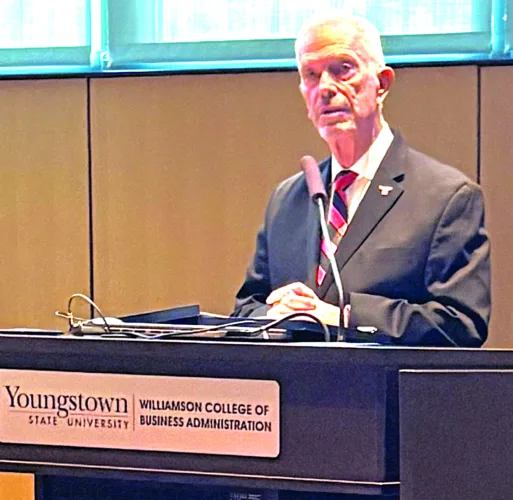 Johnson touts positive state of YSU on variety of fronts